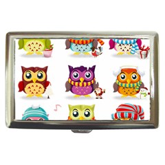 Cartoon-cute-owl-vector Cigarette Money Case