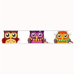 Cartoon-cute-owl-vector Small Bar Mats