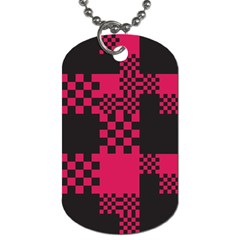 Cube-square-block-shape-creative Dog Tag (two Sides) by Amaryn4rt