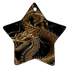 Fantasy Dragon Pentagram Ornament (star)