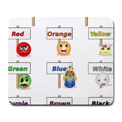 Graphic-smiley-color-diagram Large Mousepads