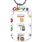 Graphic-smiley-color-diagram Dog Tag (Two Sides) Back