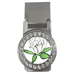 Lotus-flower-water-lily Money Clips (cz) 