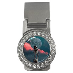 Astronaut-moon-space-nasa-planet Money Clips (cz) 