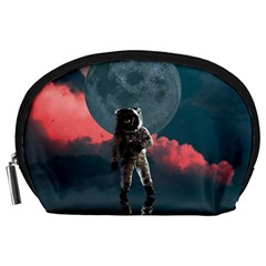 Astronaut-moon-space-nasa-planet Accessory Pouch (large) by Jancukart