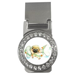 Pug-watercolor-cute-animal-dog Money Clips (cz) 