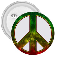 Peace-rastafarian 3  Buttons