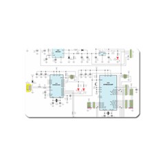 Circuits-electronics-atmel Magnet (name Card)