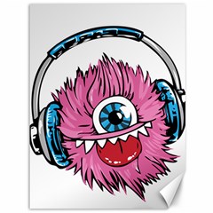 Monster-headphones-headset-listen Canvas 36  X 48 