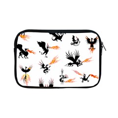 Dragon-phoenix-fire-bird-ancient Apple Ipad Mini Zipper Cases by Jancukart