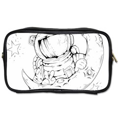 Astronaut-moon-space-astronomy Toiletries Bag (One Side)