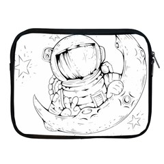 Astronaut-moon-space-astronomy Apple iPad 2/3/4 Zipper Cases