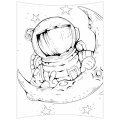 Astronaut-moon-space-astronomy Back Support Cushion