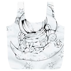 Astronaut-moon-space-astronomy Full Print Recycle Bag (XXXL)