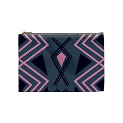 Abstract Pattern Geometric Backgrounds  Cosmetic Bag (medium) by Eskimos