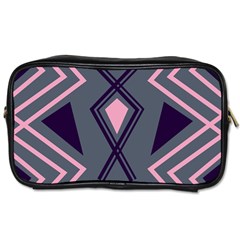 Abstract Pattern Geometric Backgrounds  Toiletries Bag (one Side) by Eskimos