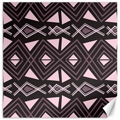 Abstract Pattern Geometric Backgrounds Canvas 16  X 16  by Eskimos