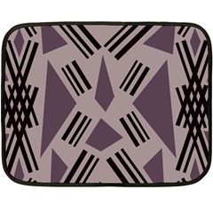 Abstract Pattern Geometric Backgrounds   Fleece Blanket (mini) by Eskimos