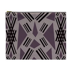 Abstract Pattern Geometric Backgrounds   Cosmetic Bag (xl) by Eskimos