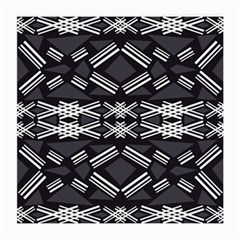 Abstract pattern geometric backgrounds  Medium Glasses Cloth