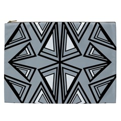 Abstract Pattern Geometric Backgrounds   Cosmetic Bag (xxl) by Eskimos