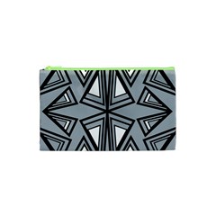 Abstract Pattern Geometric Backgrounds   Cosmetic Bag (xs) by Eskimos