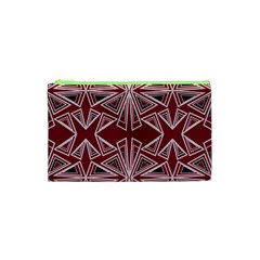 Abstract Pattern Geometric Backgrounds  Cosmetic Bag (xs) by Eskimos