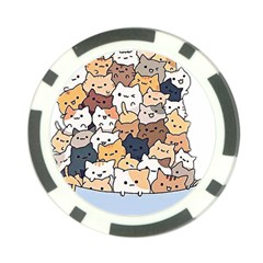 Cat-kitten Poker Chip Card Guard