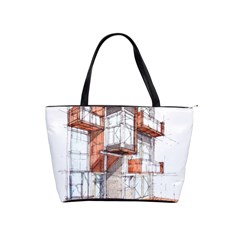 Rag-flats-onion-flats-llc-architecture-drawing Graffiti-architecture Classic Shoulder Handbag