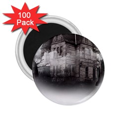 Haunted-night Building 2 25  Magnets (100 Pack) 