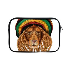 Lion Rastafari Apple Ipad Mini Zipper Cases by Jancukart