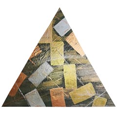 All That Glitters Is Gold  Wooden Puzzle Triangle by Hayleyboop