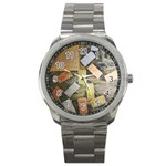 All that glitters is gold  Sport Metal Watch Front