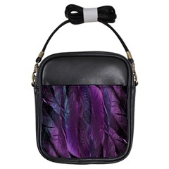 Feather Girls Sling Bag