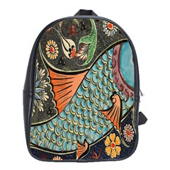 Mosaic School Bag (large) by artworkshop