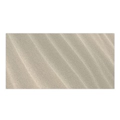 Sand Waves Satin Shawl 45  X 80  by artworkshop