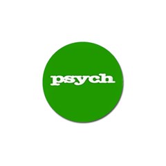 Psych Golf Ball Marker (4 Pack)