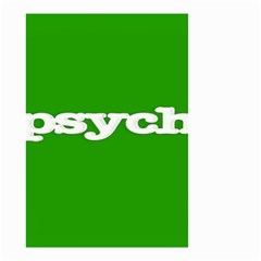 Psych Small Garden Flag (two Sides) by nate14shop