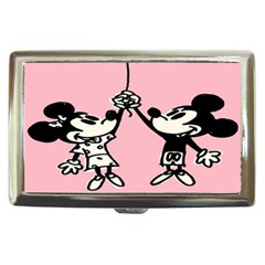 Baloon Love Mickey & Minnie Mouse Cigarette Money Case by nate14shop