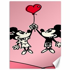 Baloon Love Mickey & Minnie Mouse Canvas 36  X 48 
