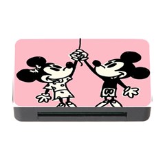 Baloon Love Mickey & Minnie Mouse Memory Card Reader With Cf