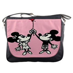 Baloon Love Mickey & Minnie Mouse Messenger Bag by nate14shop