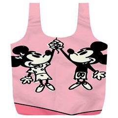 Baloon Love Mickey & Minnie Mouse Full Print Recycle Bag (xxl) by nate14shop