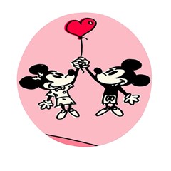 Baloon Love Mickey & Minnie Mouse Mini Round Pill Box (pack Of 3)