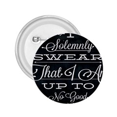 I Solemnly Swear Harry Potter 2 25  Buttons by nate14shop