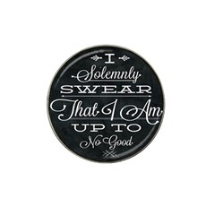 I Solemnly Swear Harry Potter Hat Clip Ball Marker (10 Pack) by nate14shop