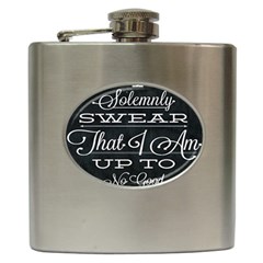 I Solemnly Swear Harry Potter Hip Flask (6 Oz) by nate14shop