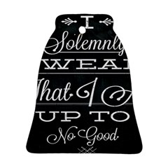 I Solemnly Swear Harry Potter Ornament (bell) by nate14shop