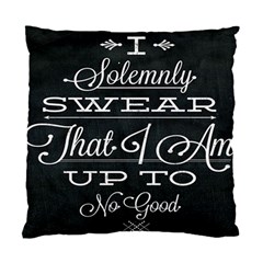 I Solemnly Swear Harry Potter Standard Cushion Case (two Sides) by nate14shop