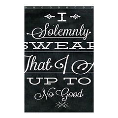 I Solemnly Swear Harry Potter Shower Curtain 48  X 72  (small)  by nate14shop
